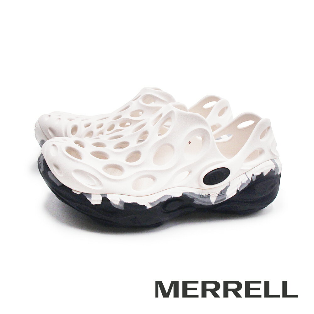 MERRELL(女)HYDRO NEXT GEN MOC 水陸兩用機能溯溪洞洞鞋 女鞋-白迷彩色
