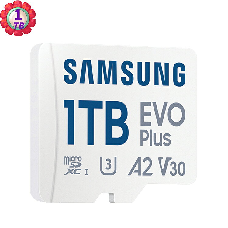 Samsung 1TB EVO plus microSD 160MB/s A2 V30 MB-MC1T0SA 記憶卡