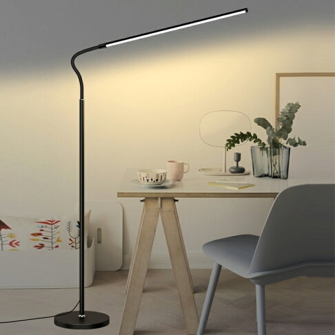 免運【現貨秒發】 LED閱讀立式台燈 36W學習落地燈 客廳鋼琴燈 練琴燈 沙發氛圍燈 臥室床頭燈 遙控調光調色 2