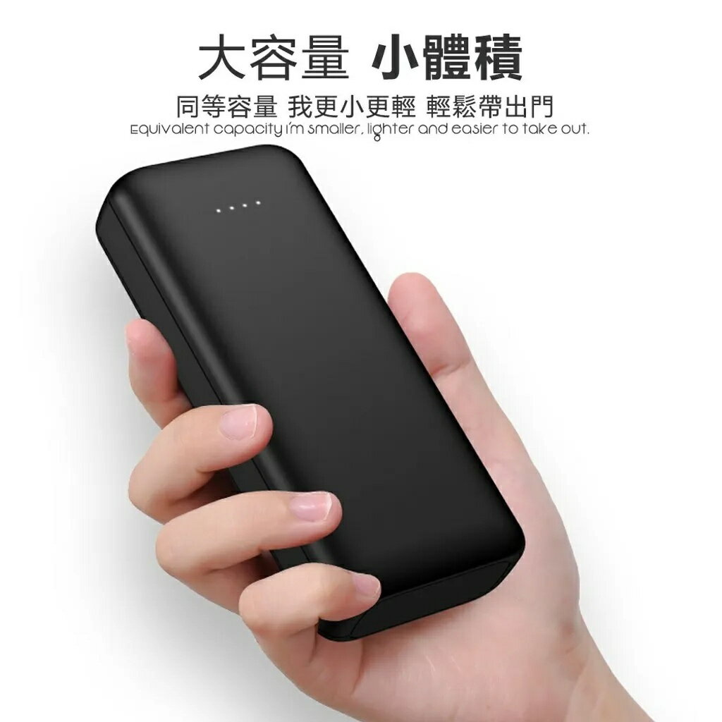 10000mAh4孔迷你大容量馬卡龍行動電源【緣屋百貨】天天出貨 10000mah Type-C行動充 蘋果行動電源 4