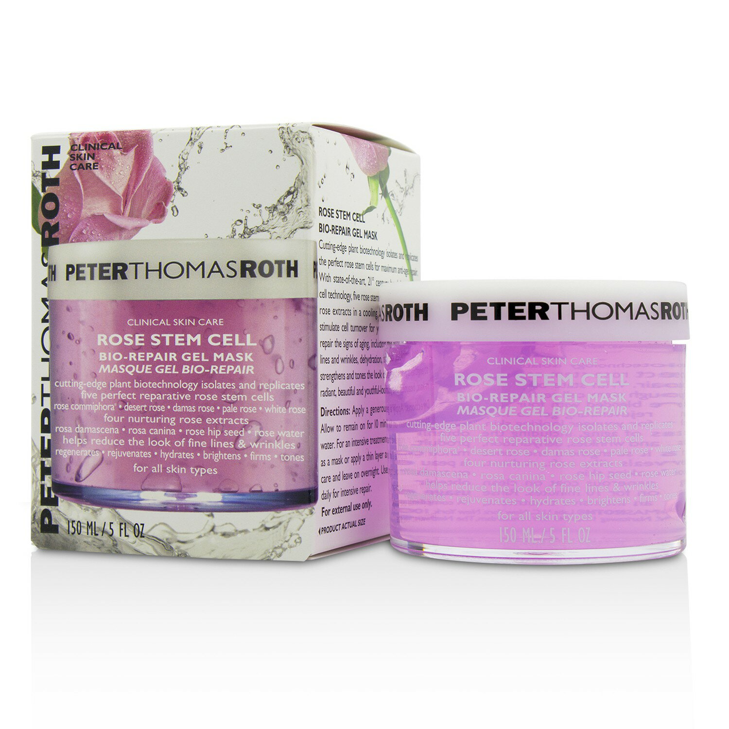 彼得羅夫 Peter Thomas Roth - 玫瑰幹細胞生物修復凝膠面膜(玫瑰舒潤活化面膜)