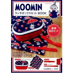 MOOMIN嚕嚕米小不點午餐餐盒特刊附雙層便當盒.餐墊