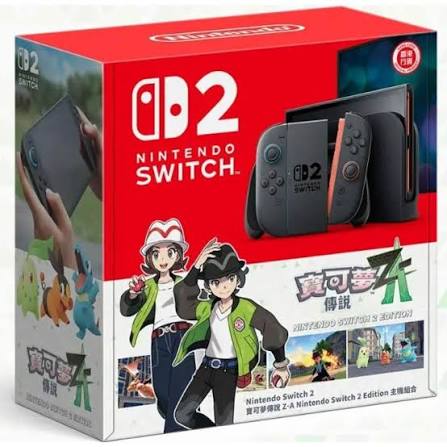 Nintendo SWITCH 2 寶可夢傳說 Z-A同捆包 全新未拆封 此商品沒有7天鑑賞期 沒有辦法退貨 都是走維修保固 您可以在下單