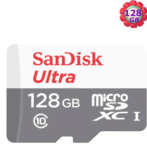SanDisk 128GB 128G microSDXC【100MB/s 灰】Ultra microSD micro SD SDXC UHS UHS-I Class 10 C10 SDSQUNR-128G 記憶卡 手機記憶卡【序號MOM100 現折$100】
