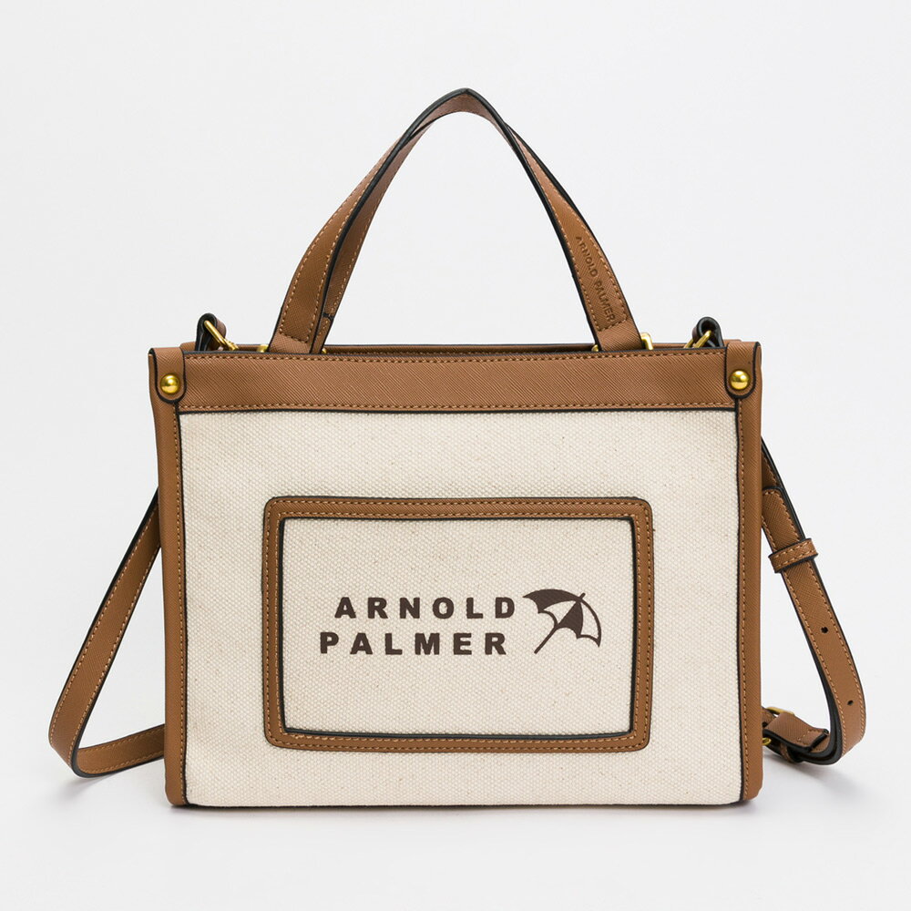 Arnold Palmer - 手提包附長背帶 Soleil系列 - 米白色