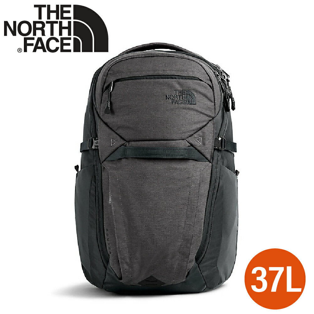 【The North Face 37L 電腦揹包《瀝青灰》】3ETU/多功能後揹包/休閒電腦揹包/戶外揹包