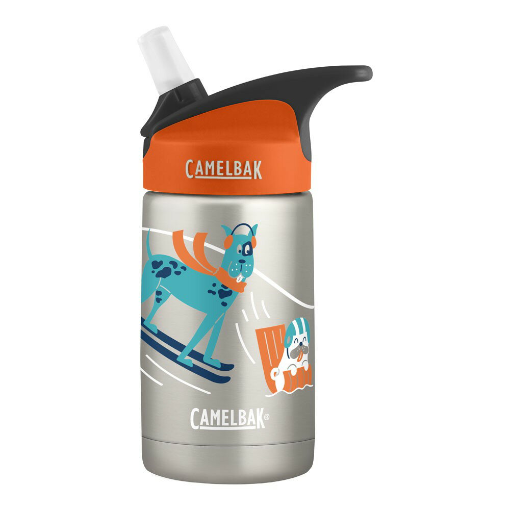 《CamelBak》350ml eddy兒童吸管保冰/溫水瓶 雪橇狗狗