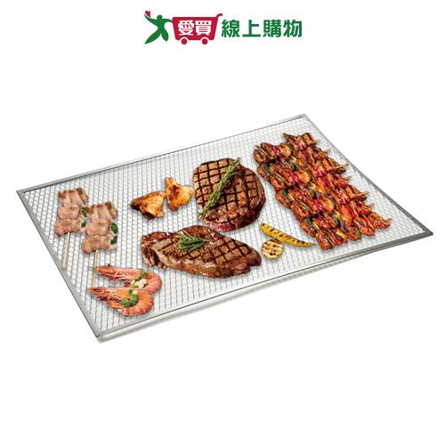 七里香 大菱形烤肉網(36x52cm)台灣製 430不鏽鋼 烤網 烤肉網 烤肉 燒烤 露營野炊 烤肉用具【愛買】