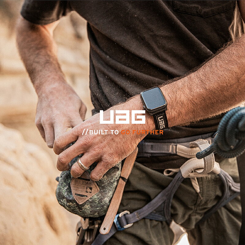 UAG Nato Eco 潮流 環保 尼龍 錶帶 適用 Apple Watch 42 44 45 49 mm 8