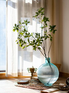 掬涵 仿真植物馬醉木網紅吊鐘單支樹枝客廳桌面綠植插花裝飾