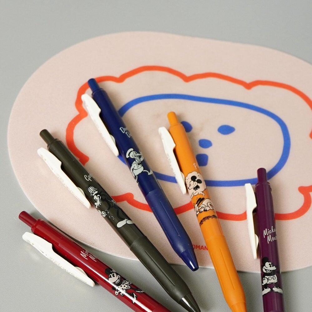 日本 SARASA 迪士尼 原子筆 0.5mm 一袋五入 水性筆 ZEBRA 圓珠筆 鋼珠筆 筆 文具 日本進口 - 日本選物 日本現貨 熱銷商品 0.5mm Disney 復古 莫蘭迪 日本 日本代購 日本空運來台 代購 現貨 單支 筆 黑筆 限量款 SARASA 迪士尼