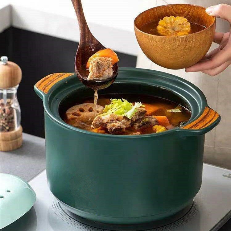 明火砂鍋 家用燃氣燉鍋煲湯燉湯陶瓷鍋燃氣灶陶瓷煲仔飯鍋湯鍋沙「店長推薦」
