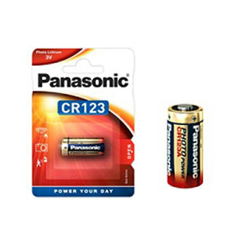 Panasonic 國際牌 相機用電池 1入 / 卡 P/CR123
