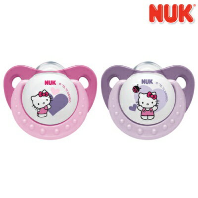 NUK Hello Kitty 安睡型矽膠安撫奶嘴兩入組(初生型)