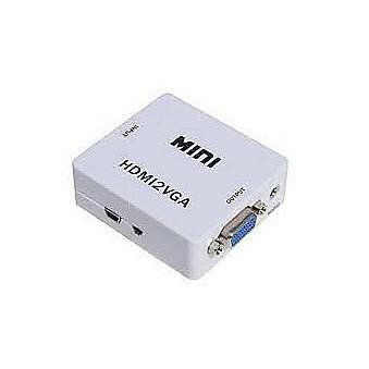 HDMI to VGA HDMI轉VGA訊號轉接盒 HDMI2VGA