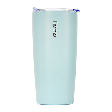 金時代書香咖啡 Tiamo 真空陶瓷隨手杯 360ml 蒂芬妮藍 HE5160BB