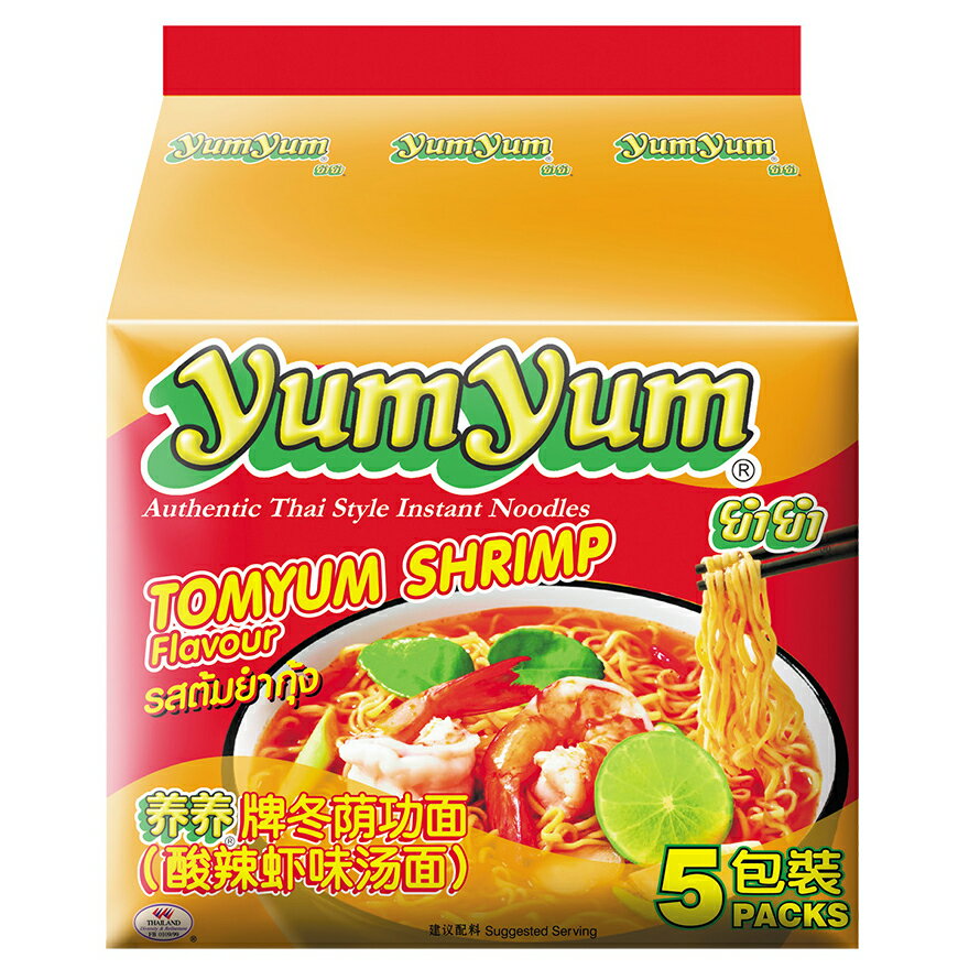 YUM YUM養養 泰式酸辣蝦味麵(350g)