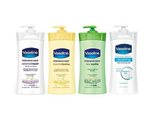 【限時組合】 Vaseline 凡士林 保濕身體乳液 600ml/瓶 3入組◆德瑞健康家◆