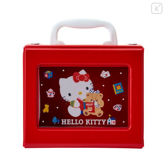 【震撼精品百貨】凱蒂貓 Hello Kitty~日本SANRIO三麗鷗 Kitty迷你收納提盒-小熊*42233