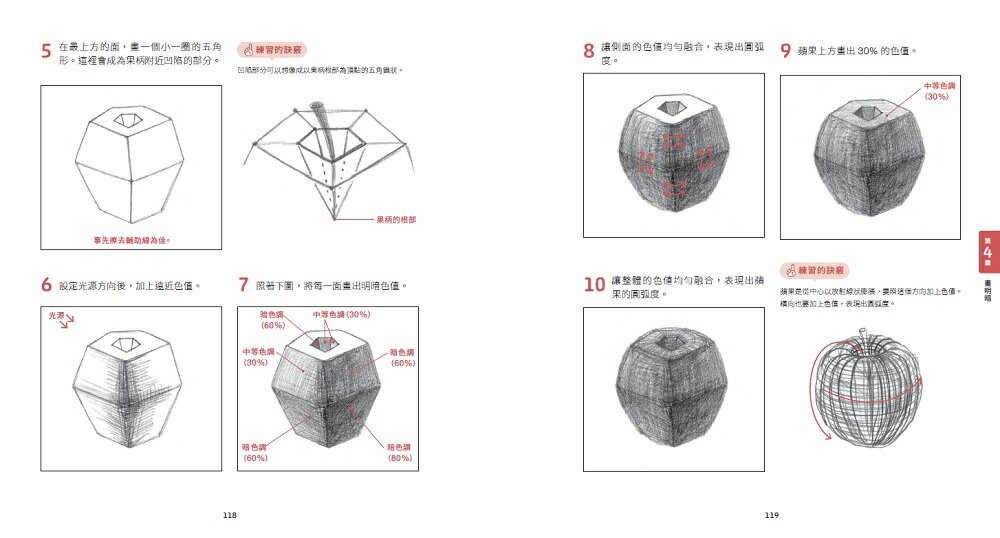 一枝筆就能開始的素描課【光影篇】：邏輯素描技法，任何人隨時隨地、沒有繪畫天賦也能畫出立體感！ 3