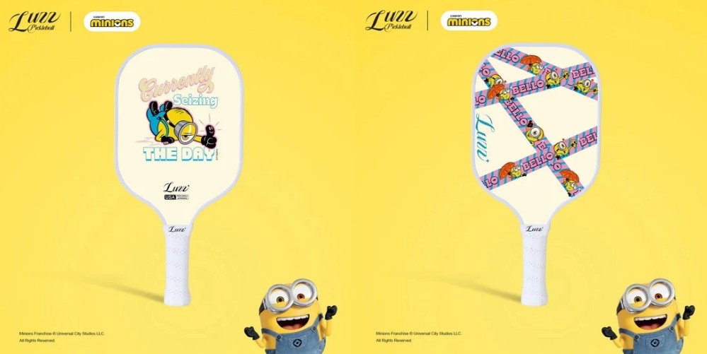 Luzz x Minions 小小兵聯名匹克球拍(多款圖案-通通收藏) 雙認証 6 Luzz x Minions 小小兵聯名匹克球拍(多款圖案-通通收藏) 雙認証 6