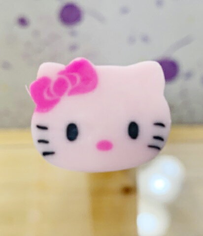 【震撼精品百貨】Hello Kitty 凱蒂貓 橡皮擦-長型KITTY大頭造型-粉色 震撼日式精品百貨