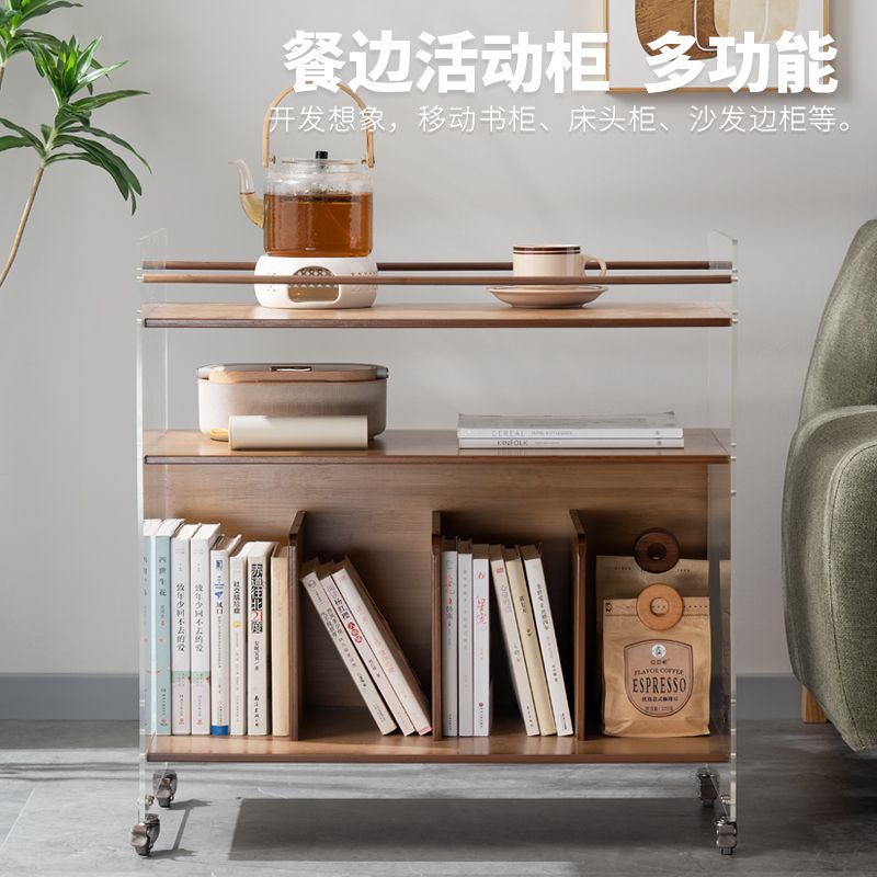 公司貨 沙發邊幾 邊櫃 沙發櫃 側邊桌櫃創意沙發邊幾桌邊床頭置物架小推車簡約ins可移動現代小戶型茶几
