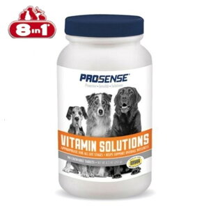 美國 8in1 PRO SENSE 長效型綜合維他命 90錠 全齡犬 成長犬特製營養配方