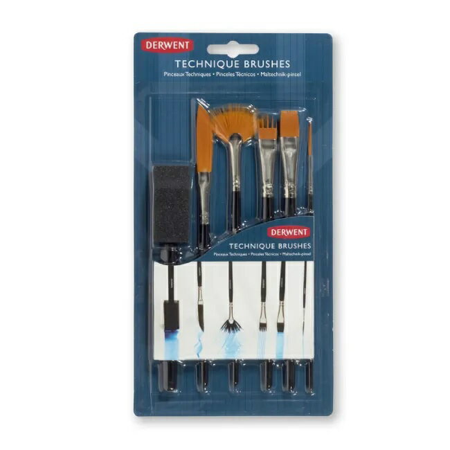 【DERWENT 德爾文】ACC筆刷6品入【領券滿額再折千8/31止】