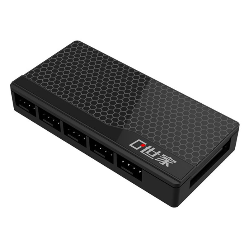 零度世家 4Pin PWM 風扇集線器(一分十)(SATA供電)