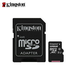 Kingston 金士頓 Canvas Select MicroSDXC/UHS-I C10 128GB 記憶卡 (SDCS/128GB)【三井3C】