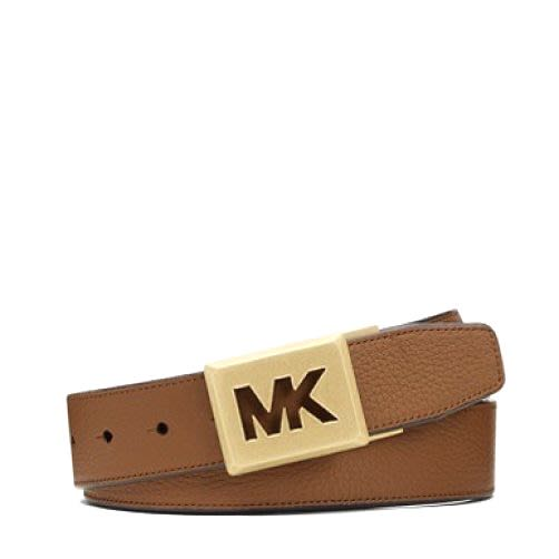 MICHAEL KORS 皮帶 腰帶 寬版可翻轉雙面使用 焦糖色皮革/黑色皮革 M88012 MK(現貨)▶指定Outlet商品5折起☆現貨【送禮首選★APP下單點數4倍送】