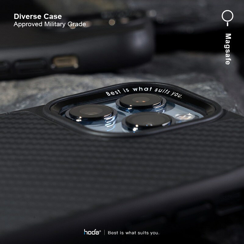 hoda MagSafe 幻石 軍規防摔 保護殼 防摔殼 磁吸殼 iPhone 13 Pro Max 4