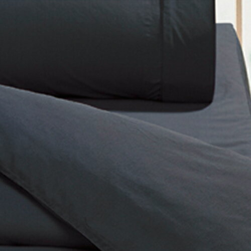 床包組 雙人-精梳棉床包組/黑色主張/美國棉授權品牌[鴻宇]台灣製-1165