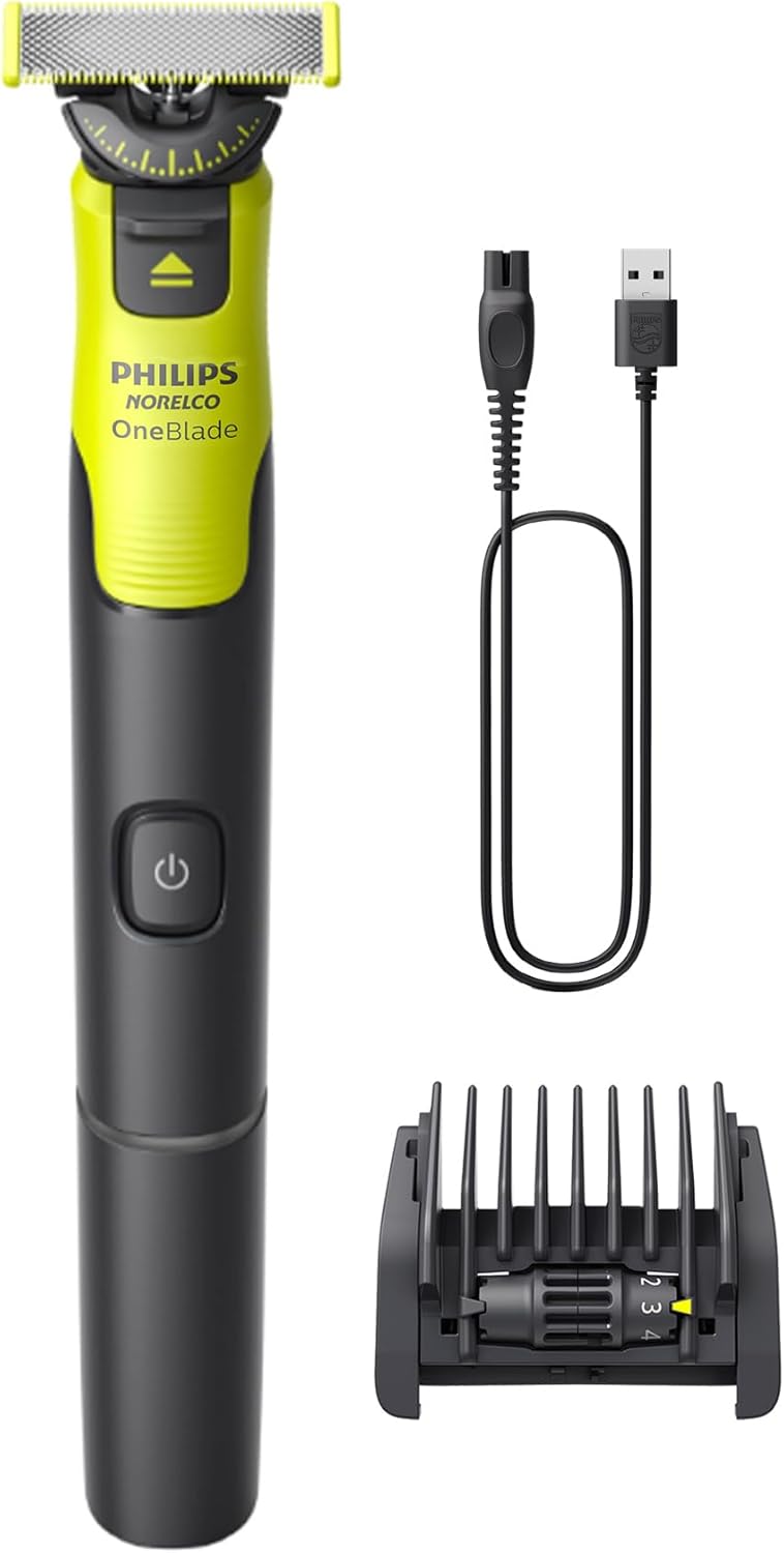 [4美國直購保固1年] Philips OneBlade 360 QP4530 電鬍刀 電動刮鬍刀 臉用 Connected 需自備5V-1A USB電源