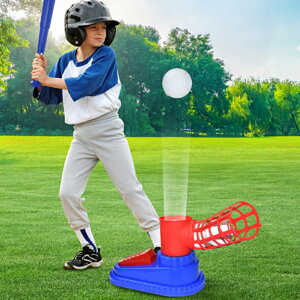 棒球 壘球 健身器材 幼兒園兒童棒球玩具發球機 套 裝發射器 塑料球類體育室內外運動健身 全館免運