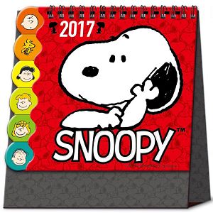 2017史努比立體紙桌曆