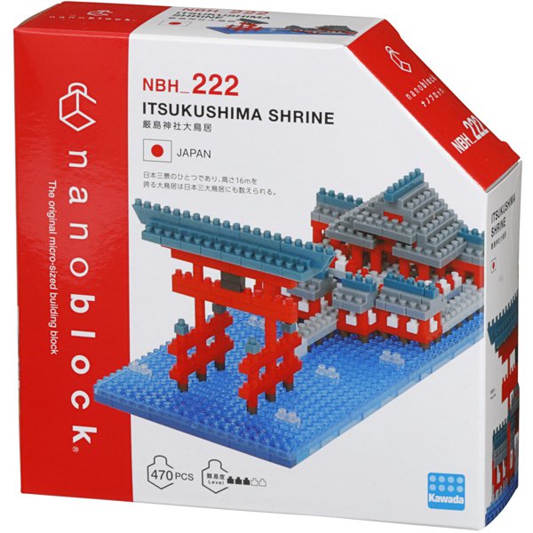 《Nanoblock 迷你積木》NBH 222嚴島神社大鳥居 東喬精品百貨