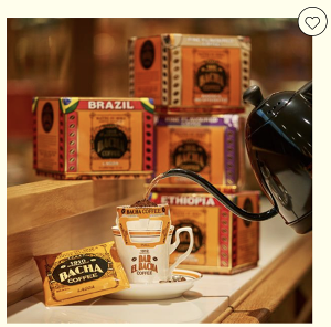 ArielWish代購新加坡Bacha精品咖啡單品調和濾掛式咖啡禮盒-18款-現貨在台
