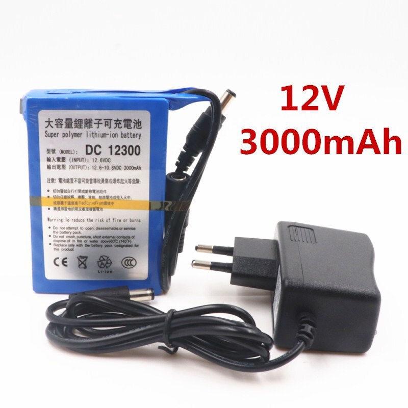 12V聚合物鋰電池3000LED太陽能儲能路燈監控電機馬達馬達馬達馬達馬達馬達設備可充電池組