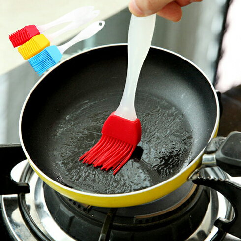 家用耐高溫油刷子廚房烙餅硅膠油刷烘焙燒烤刷不掉毛燒烤刷油刷子