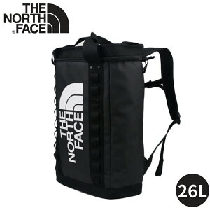 【The North Face 26L EXPLORE FUSEBOX 後背包《黑》】3KYF/雙肩背包/書包/防水背包/電腦包