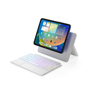 iPad 10代10.9寸雙面夾妙控帶觸控背光鍵盤保護套