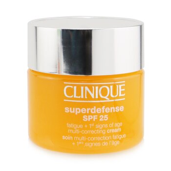 Clinique 倩碧 Superdefense SPF 25 Fatigue + 1st Signs Of Age Multi-Correcting Cream 防曬霜 油性肌膚 50ml