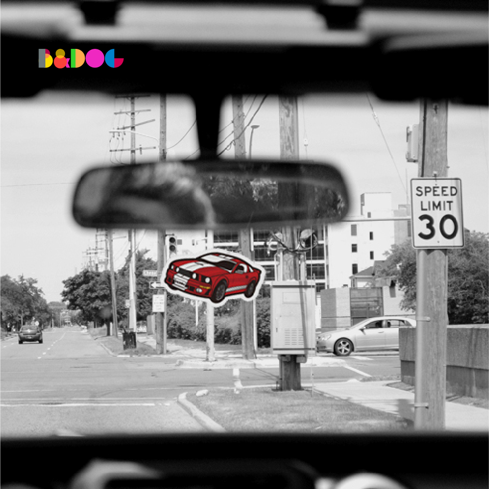 【Carster】 Air Freshener 🔥復古汽車造型🔥｜香氛片｜芳香吊飾｜車用芳香片｜香氛吊卡｜單片裝 1