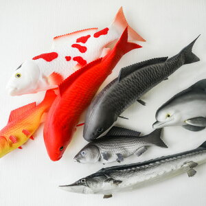 仿真魚假魚鯉魚錦鯉海豚模型 Lmdec高仿真蔬果PU魚餐廳廚房裝飾品