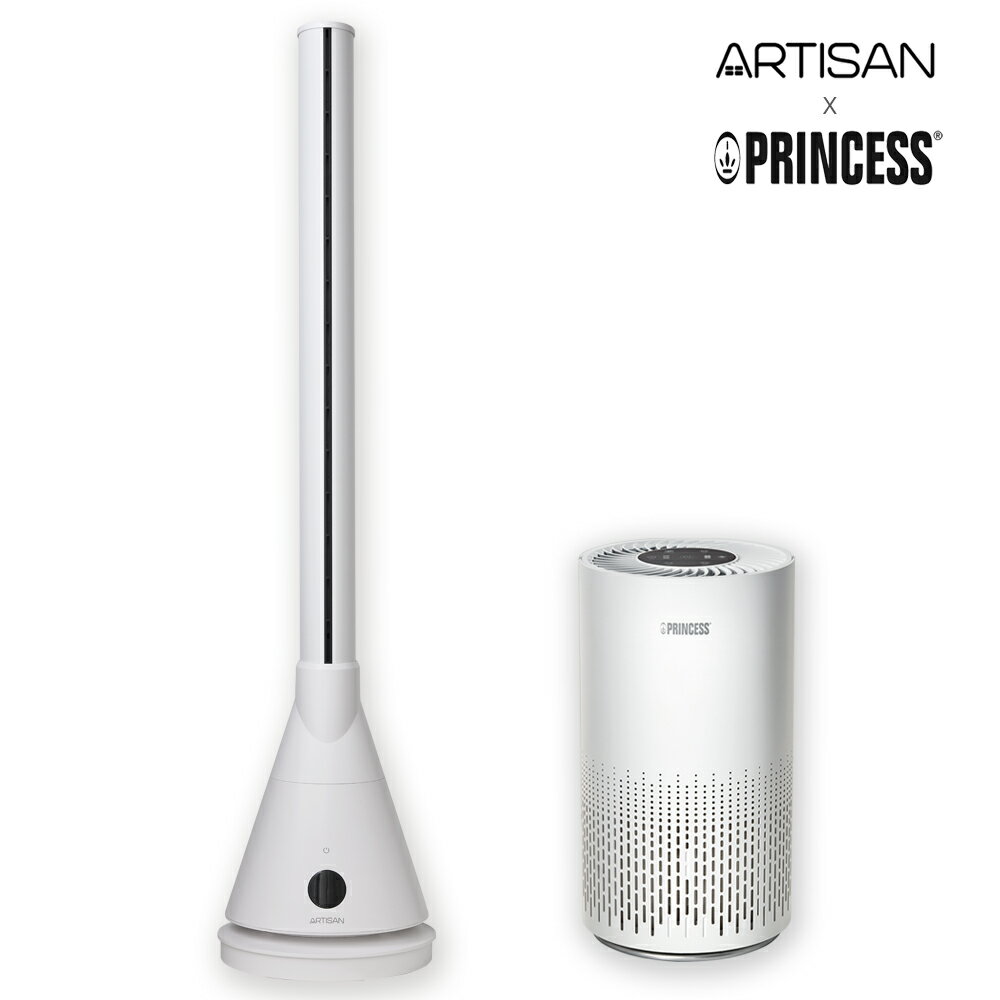 【ARTISAN】冷暖循環扇+【PRINCESS】空氣清淨機 TF2000+354787【三井3C】