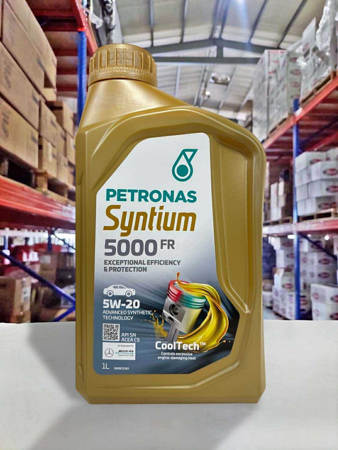 『油工廠』PETRONAS SYNTIUM 5000 FR 5W20 合成 機油 948B-B C5 GF-5 1L