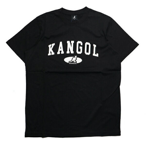 【滿額現折300】KANGOL 短T 短袖 黑 白LOGO 寬鬆 休閒 上衣 中性 6325101120
