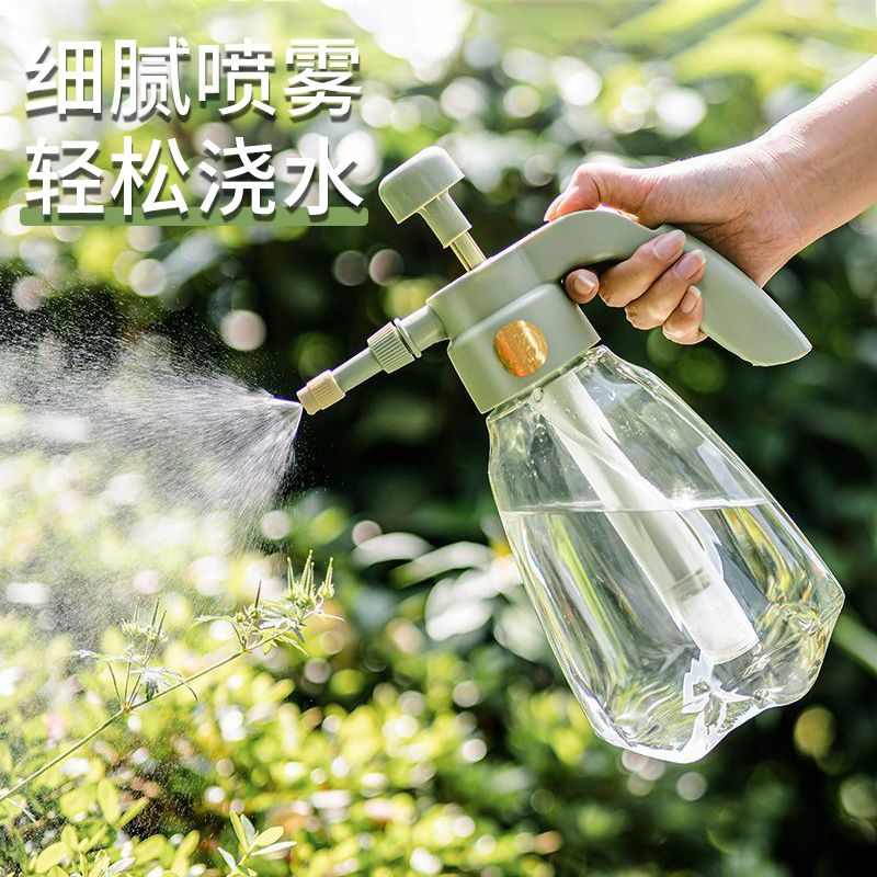 噴壺消毒氣壓噴霧瓶園藝家噴霧器灑水用灑水壺大小型澆花壓力澆水【倪醬】